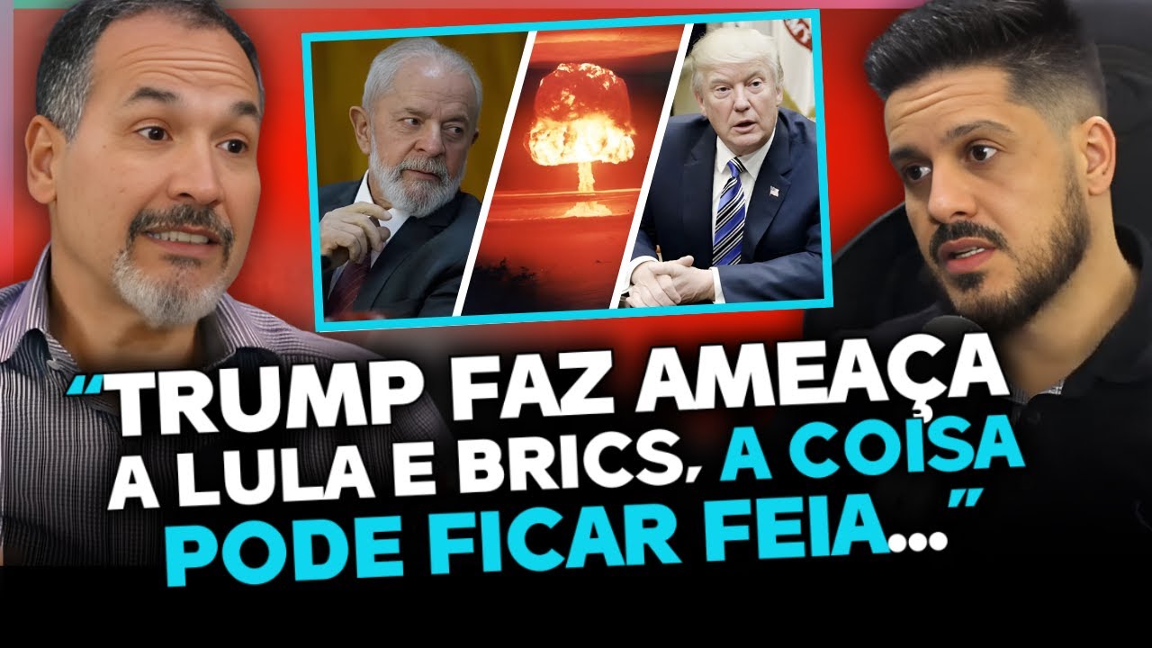 URGENTE: TRUMP FAZ GRAVE ALERTA A LULA E BRICS