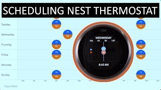 Nest Schedule Setup: Programming the Nest Thermostat