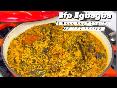 How to make Egbagba Soup | Efo Igbo | Garden Egg Leaves #youtubeblack #nigeriansoups #africanfood