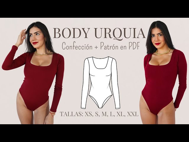Vídeo relacionado con Litherday Body Mujer Manga Larga Cuello V Tul Fruncido Ajustado Blanco S