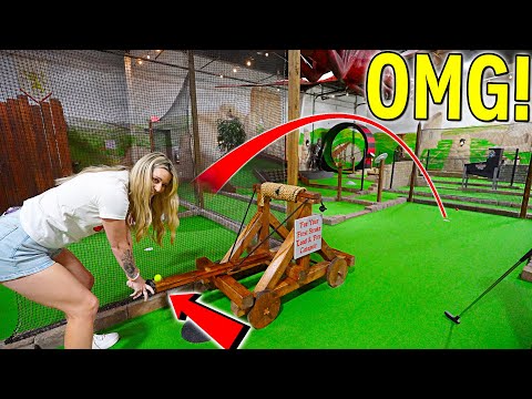 We've Never Seen Another Mini Golf Course Like This!