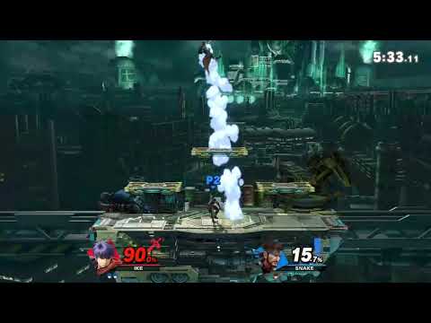 Ike (Rayoxrafa) vs Snake (Jano) - Super Smash Bros Ultimate