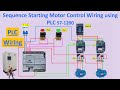 Sequential Motor Control Wiring Diagram Using PLC S7 1200 Step By Step Guide Electricalgenius