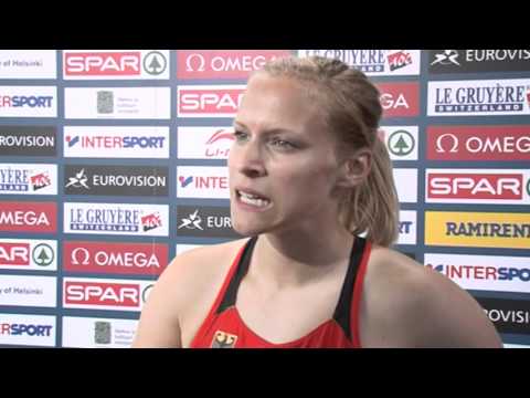 ECH2012 Helsinki Day 1 Verena SAILER (GER)