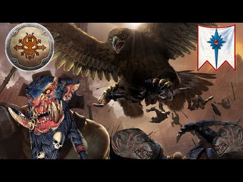 BIRDS & TROLLS - High Elves vs Norsca | Total War: Warhammer 2