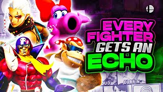 Giving An Echo Fighter To EVERY Super Smash Bros Ultimate Character (Impa, Funky Kong & MORE!)