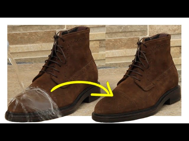Vídeo relacionado con Limpiador y cepillo de ante Shoe Clinic | Limpia y protege en profundidad | Para zapatos de vestir, zapatillas, botas, zapatos de tacón, sandalias