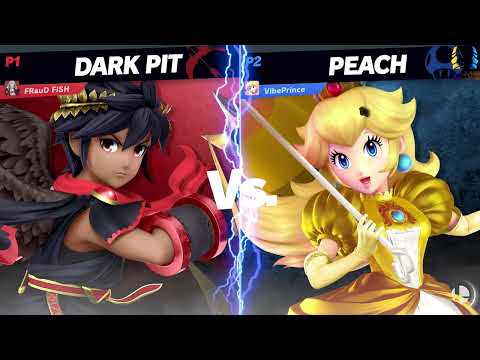 NBH Smash Online Bi-Weekly 7 Winners Semifinals - Fraudfish (Dark Pit) vs Vibe Prince (Peach)