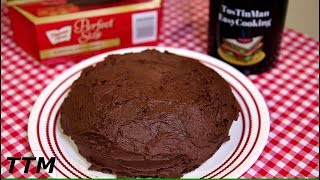 Baking a Chocolate Cake in the Toaster Oven