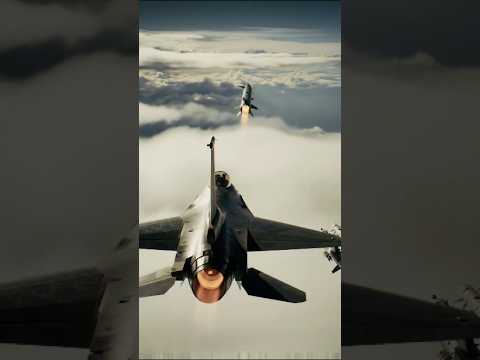 Fighter Jet Destroys Enemy Jet with Powerful Missile Strike! 💥✈️ | Military Action Animation”