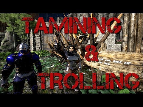 TDL Plays Ark Ragnarok - Series 2 Episode 5 - Taming a Casteroid & Trolling