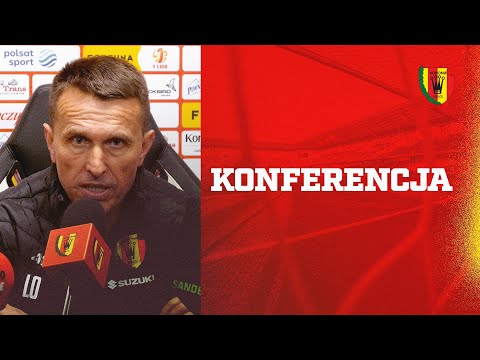 Konferencja prasowa po meczu Sandecja Nowy Sącz - Korona Kielce