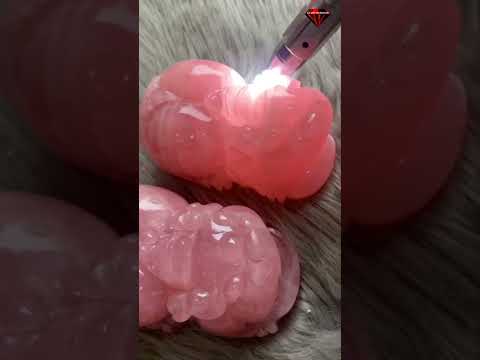 Cặp tỳ hưu thạch anh hồng 3,51kg [ V18121 ] giá 6.800k - 0921400999