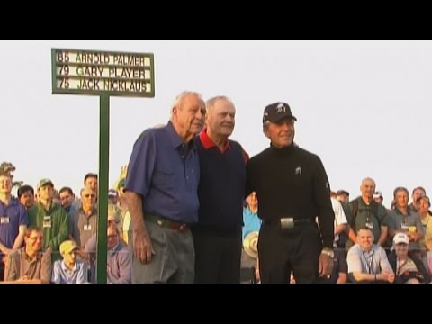 2015 Masters: Arnold Palmer's final ceremonial tee shot