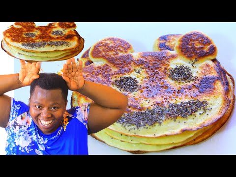 UTU TUNTU ABANA BARADUKUNDA CYANE, GUTEKA PANCAKES ZIDASANZWE/ EASY DELICIOUS BANANA PANCAKES RECIPE