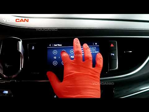 2018+ Buick Enclave – How to Set the Date & Time on Car Stereo