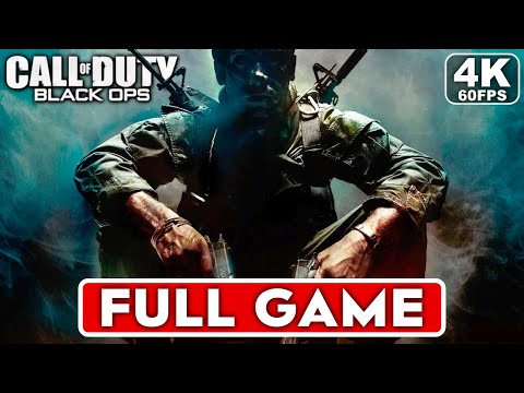 CALL OF DUTY BLACK OPS Gameplay Walkthrough Campaign FULL GAME [4K 60FPS] - No Commentary
