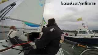 preview picture of video 'Hunter Sonata Racing Boat on the Solent for Warsash SC event'