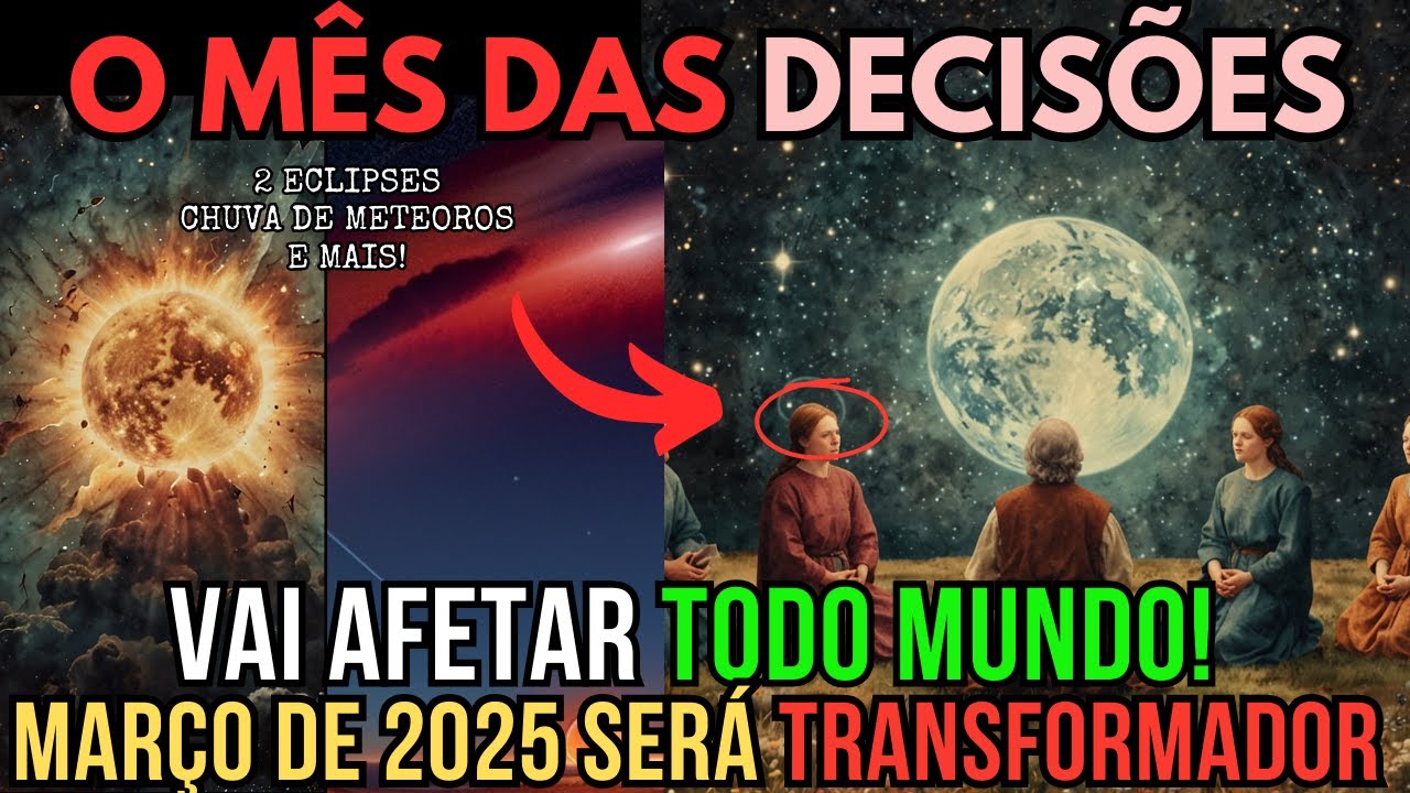VOCÊ ESTÁ PREPARADO PARA O CAOS DE MARÇO COM ECLIPSES DUPLOS?