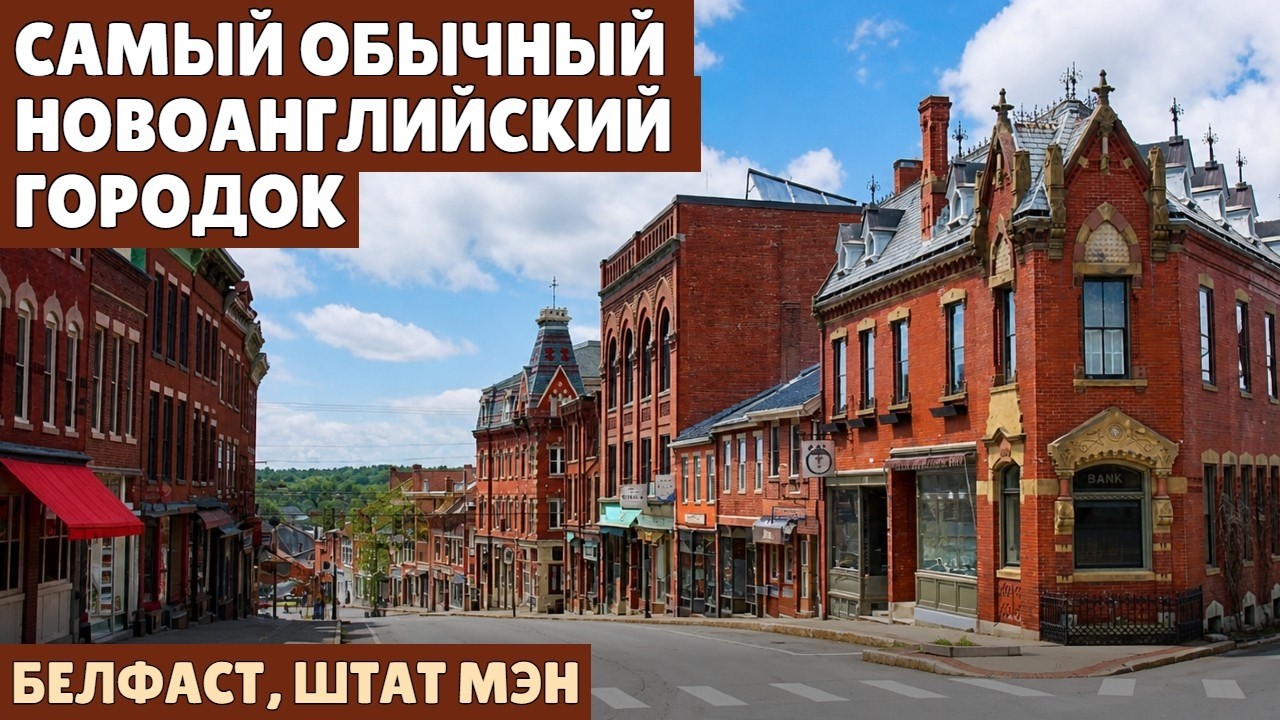 Самый обычный новоанглийский городок: Белфаст, Мэн | Путешествие по американ