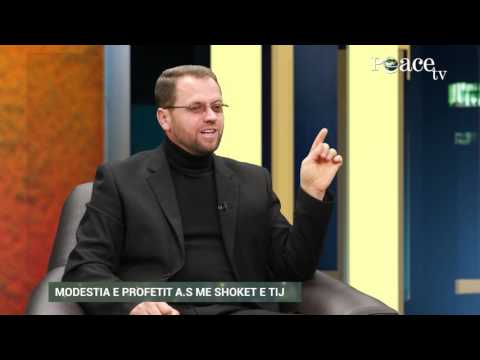 Në shtëpinë e Profetit  |  19. Modestia e Profetit alejhi selam me shokët e tij