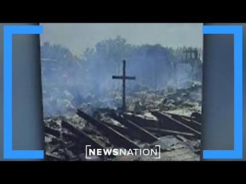 Cross still stands following church fire in North Texas | Rush Hour