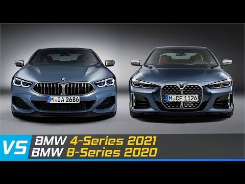 BMW 4-Series 2021 Vs 8-Series 2020 | Design & Dimension Comparison | Aircar