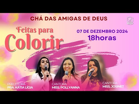 7ª Edição - Chá das Amigas De Deus 2024
