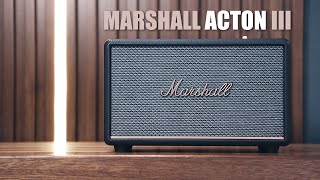 Video thumbnail for Marshall ACTON III Review - Iconic, Stylish and Powerful! by TechBroll