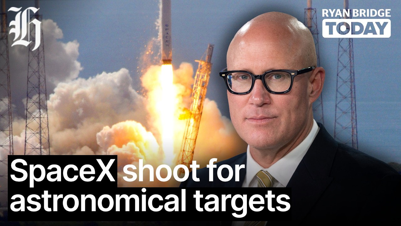 Inflation on Earth, Musk on Mars, SpaceX shooting for astronomical targets | Ryan Bridge TODAY