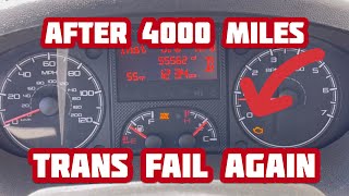 Promaster Transmission FAILED after 4000 Miles