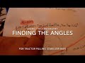 HOW TO USE TRIGONOMETRY FINDING ANGLES FOR MY STABILIZER BARS FOR TRACTOR PULLING
