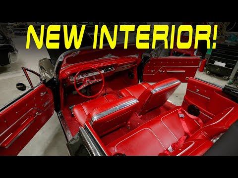 1962 IMPALA GETS FRESH INTERIOR!