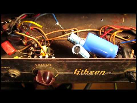 Vintage Amp Rebuild - 1956 Gibson GA-5 "Les Paul Jr."