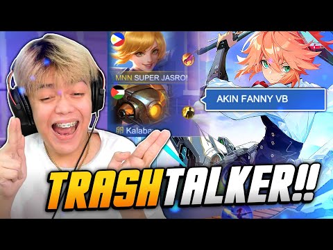 TOXIC NA KAKAMPI BINUHAT KO! (TOP 1 GLOBAL FANNY) - Mobile Legends