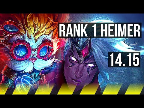 HEIMERDINGER & Karma vs VARUS & Neeko (ADC) | Rank 1 Heimer, 16/3/10 | JP Challenger | 14.15