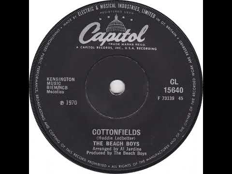 UK New Entry 1970 (100) The Beach Boys - Cottonfields