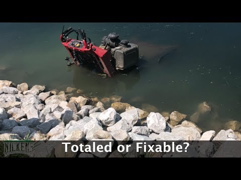 Brand New Mower in the Lake | Ferris FW35