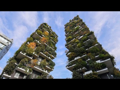 Welcome to the Milan apartments where 300 humans live in harmony with 21,000 trees