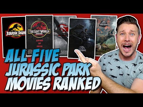 All five jurassic park movies ranked from worst to best w jurassic world fallen kingdom