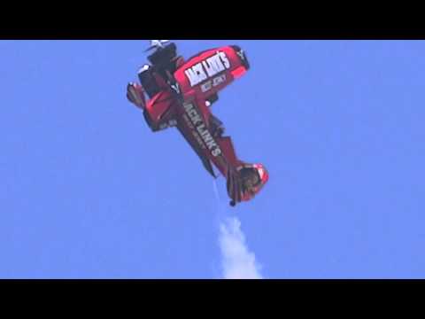 Jet Powered Waco Flying In Reverse