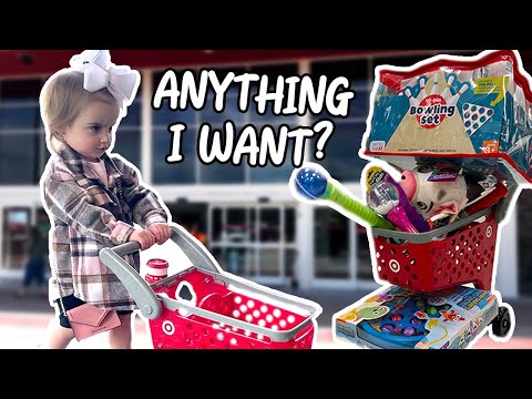 2 YEAR OLD BUYS TARGET