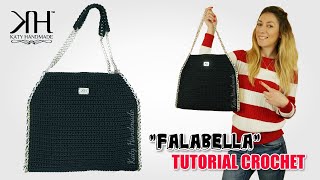 TUTORIAL BORSE UNCINETTO - FALABELLA CROCHET BAG ♡ Katy Handmade