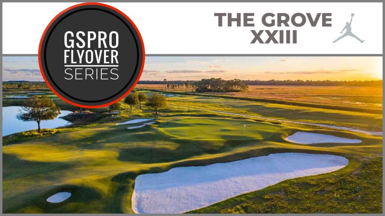 Watch The Grove XXIII flyover on YouTube