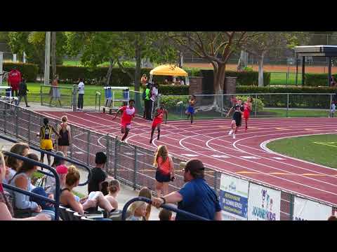 Boys 200m Heat 1 Final Westminster Academy Meet #1 March 22, 2022