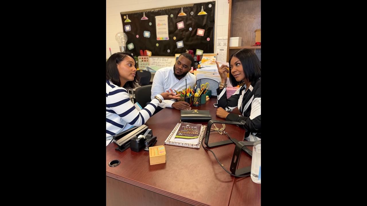 Ms. Johnson asks Ernestine can the school have a bake sale for Tre’s cornbread!