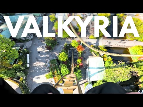 VALKYRIA Front Row POV – Liseberg’s Dive Coaster! (2025)