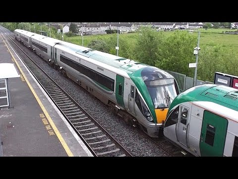 IE 22000 Class Intercity Train number 22248 - Monasterevin, Kildare