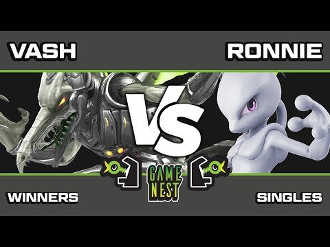 Game Nest Smash It Up: Vash (Ridley) vs Ronnie (Mewtwo) - Winners Round 3 [Offstream]
