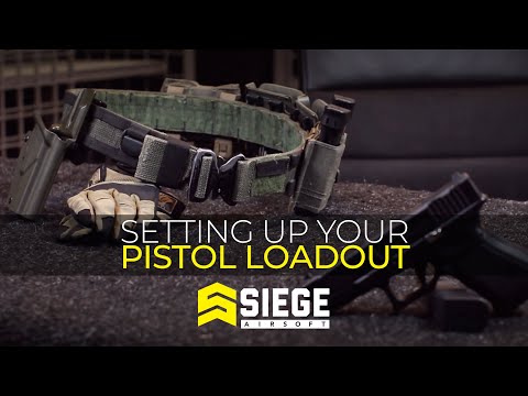 Siege Airsoft Pistol Guide Pt.2 - Getting Your First Pistol Loadout and Attachments